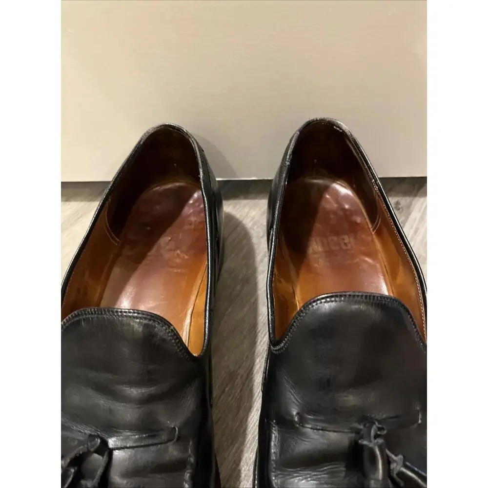 TWEED CHEANEY OF ENGLAND CHURCHS MENS TASSEL DRESS LOAFERS SIZE UK10.5B/US 11.5B